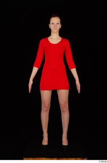 Kyoko clothing red dress standing whole body 0001.jpg